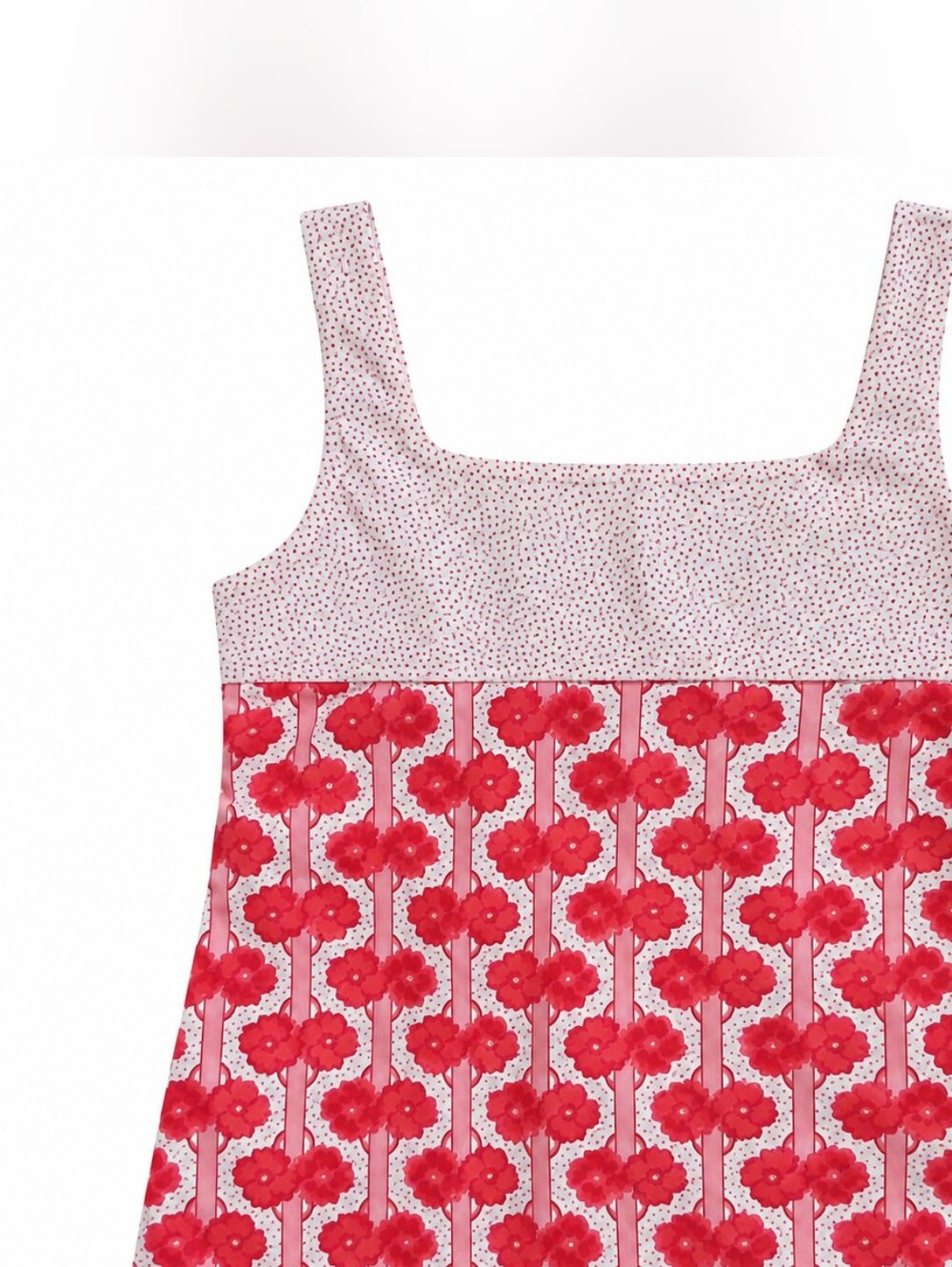 Jockey Red Floral & Polka Dot NWOT Womens S